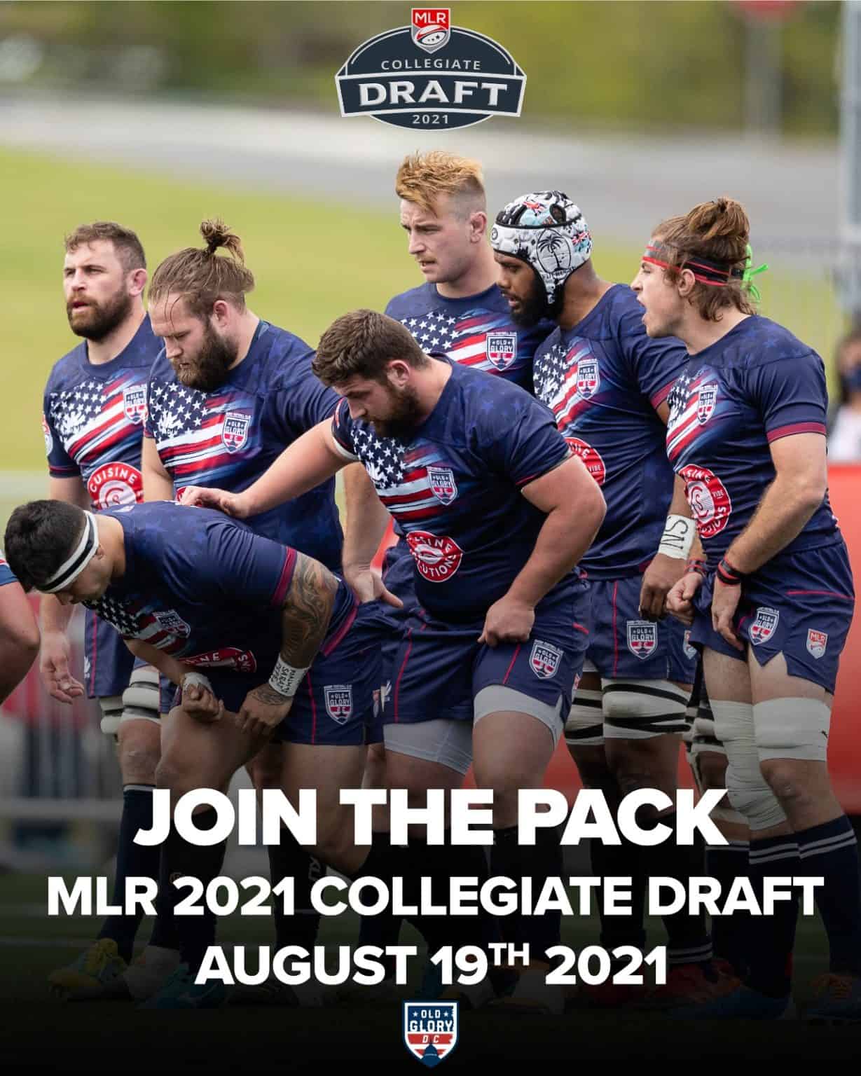 2021 MAJOR LEAGUE RUGBY COLLEGIATE DRAFT SET FOR AUGUST 19 : Old Glory DC