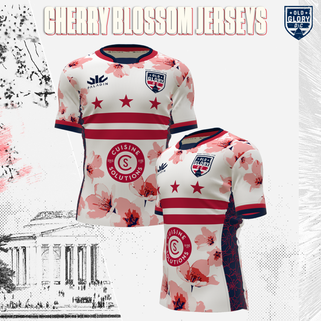 Iconic cherry blossoms of DC inspire new uniforms for local professional  sports teams